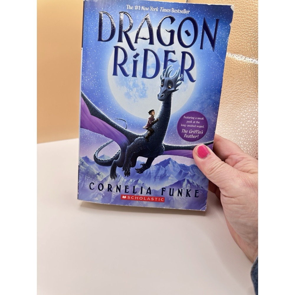 Dragon Rider Cornelia Funke Paperback Scholastic Fantasy Book